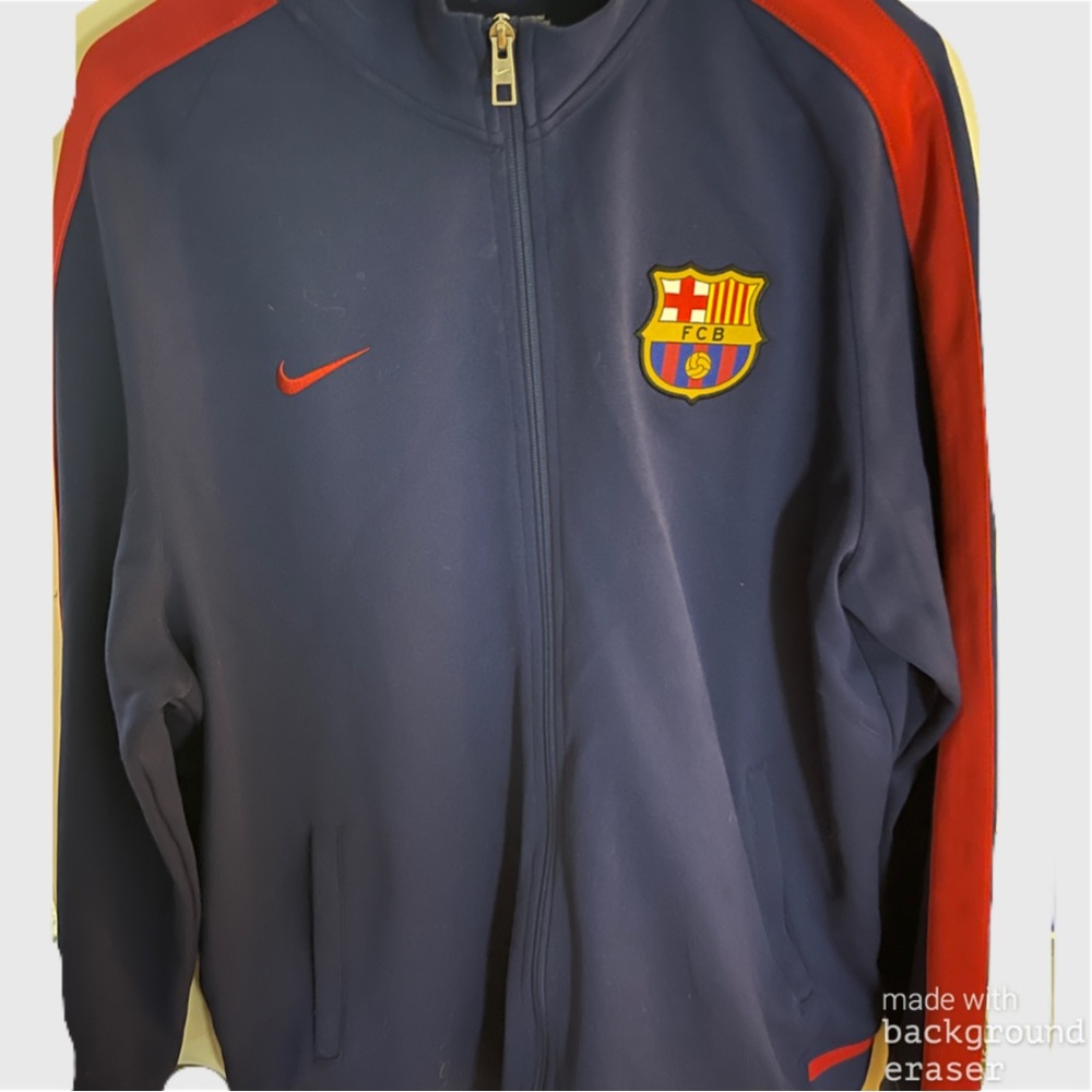 Nike fcb soccer club jacket